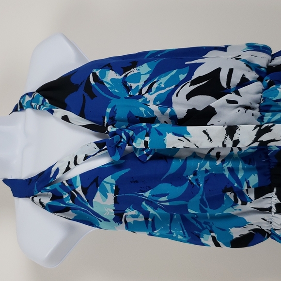 Parker Floral Print Mini Dress - Picture 2 of 10